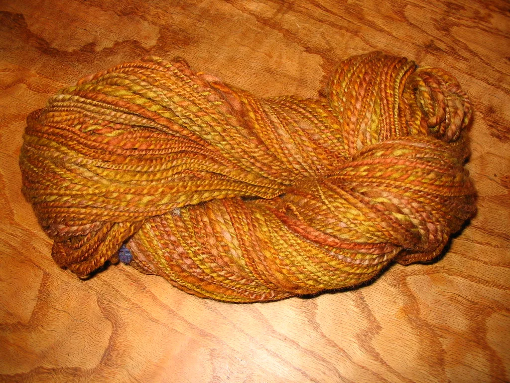 Wool fibre in blended shades